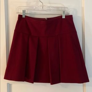 J. Crew Maroon Skirt